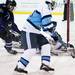 Livonia Stevenson goalie Connor Humitz watches the puck on Tuesday, March 5. Daniel Brenner I AnnArbor.com